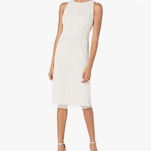 Beaded Adrianna Papell Dress
